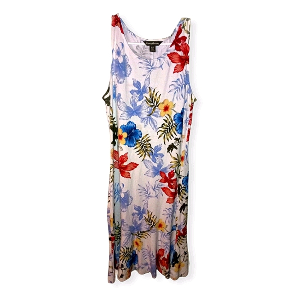 Tommy bahama jungle dress Hawaiian flowers s